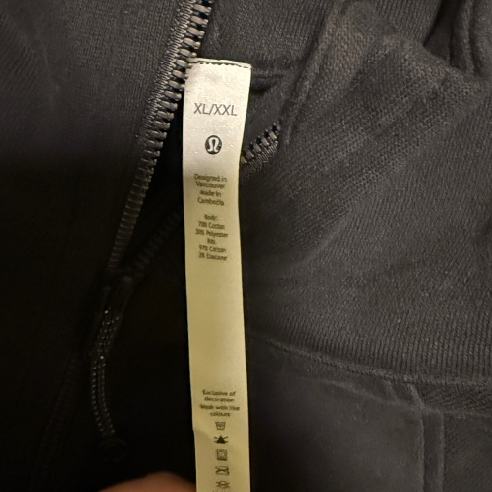 Lululemon scuba cropped hooded quarter zip XL/XXL - Picture 4 of 4